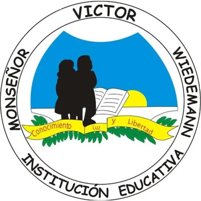 Escudo de la Institución Educativa Monseñor Victor Wiedemann